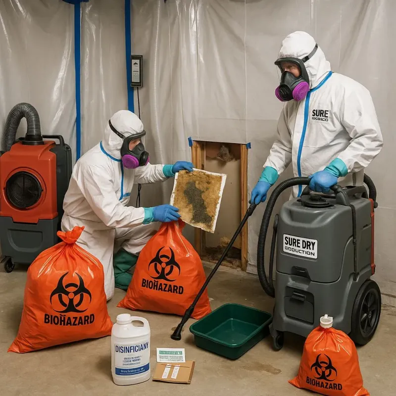 Contaminated Water Handling Protocols process in Burnham, PA