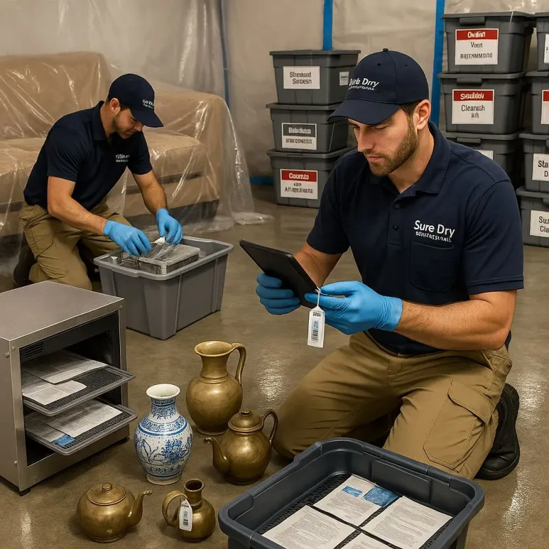 Content Protection and Restoration process in Burnham, PA